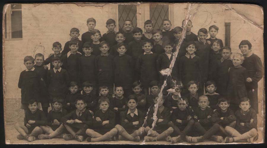 Classe IV scuola di Manzano e Arturo Braida