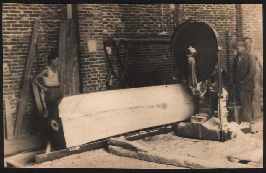 Ultimo lavoro in Friuli di Arturo presso la Fabbrica Fornazarig