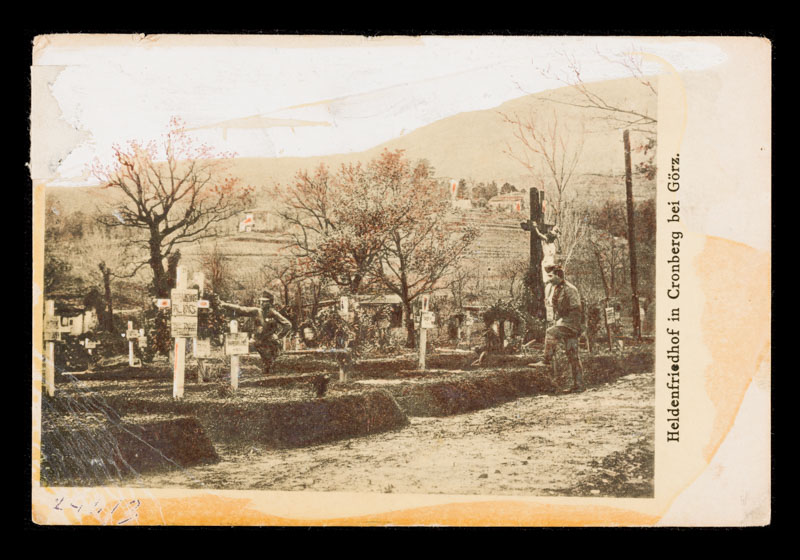 Il cimitero dei caduti a Kromberk/Moncrona presso Gorizia