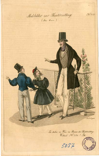 abiti maschili e abito femminile