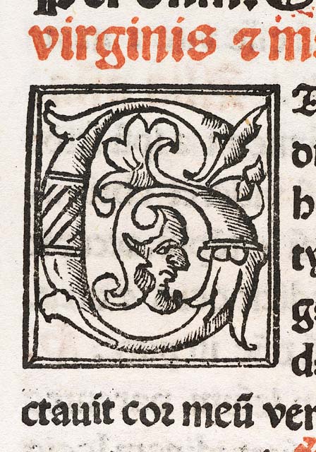 lettera iniziale ornata: G
