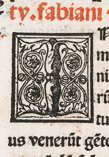 lettera iniziale ornata: I