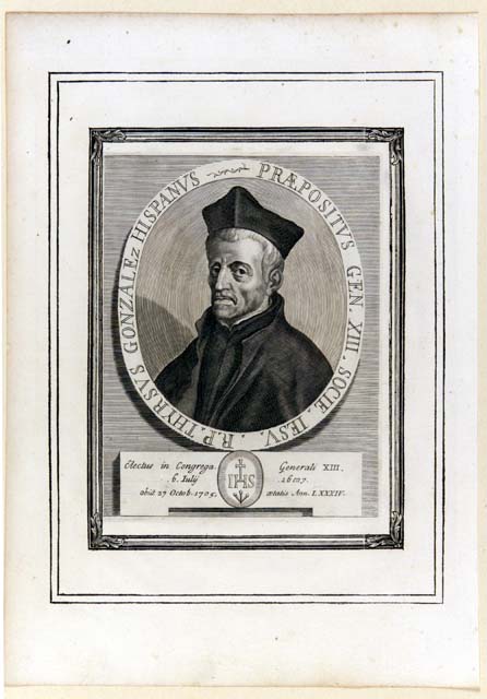 ritratto di ecclesiastico: Thyrsus Gonzalez