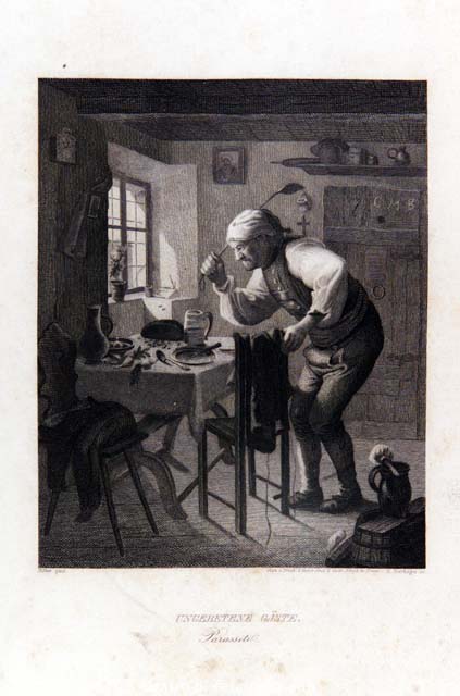 interno con figura