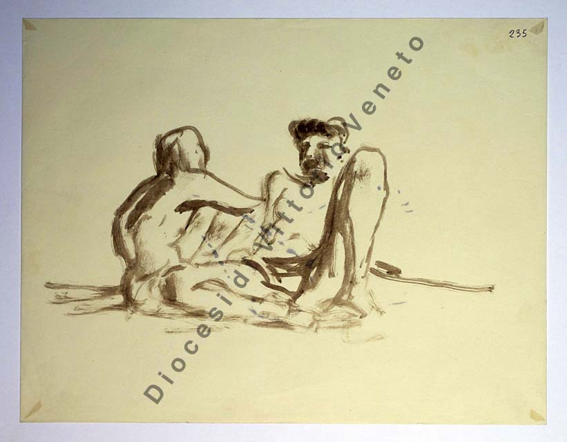 figure maschili sedute