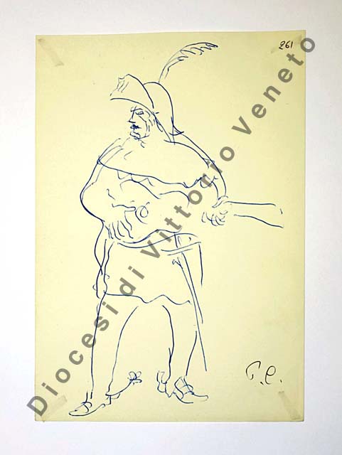 figura maschile con chitarra