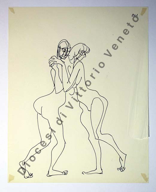 figure femminili abbracciate