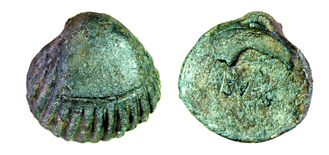 applique/ a conchiglia