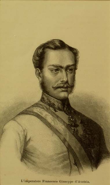 ritratto di regnante: imperatore Francesco Giuseppe