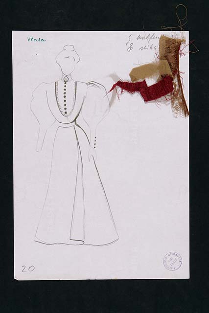 costume per La coscienza di Zeno: G. Malfenti