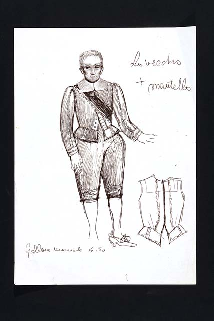 costume maschile per Come vi piace