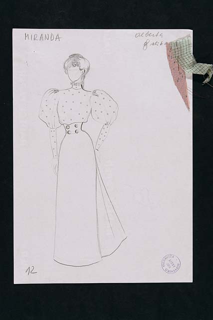 costume per La coscienza di Zeno: Alberta