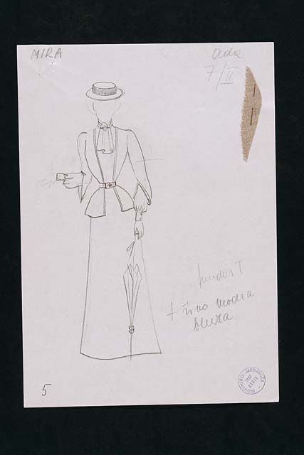 costume per La coscienza di Zeno: Ada