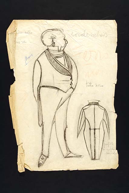 costume per La cagnotte: Cordenbois