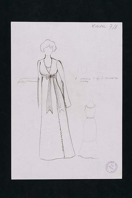 costume per La coscienza di Zeno: Carla