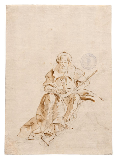 figura maschile con turbante