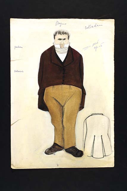 costume per La cagnotte: Colladan