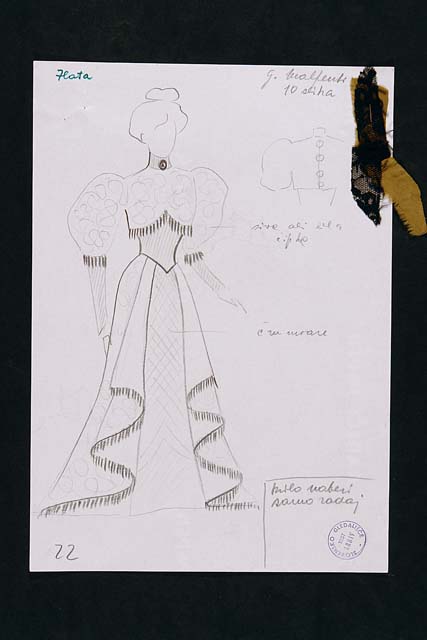 costume per La coscienza di Zeno: G. Malfenti