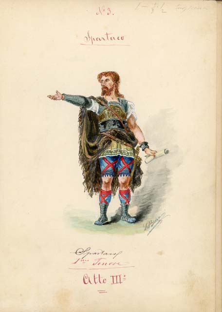 costume per Spartaco: Spartaco
