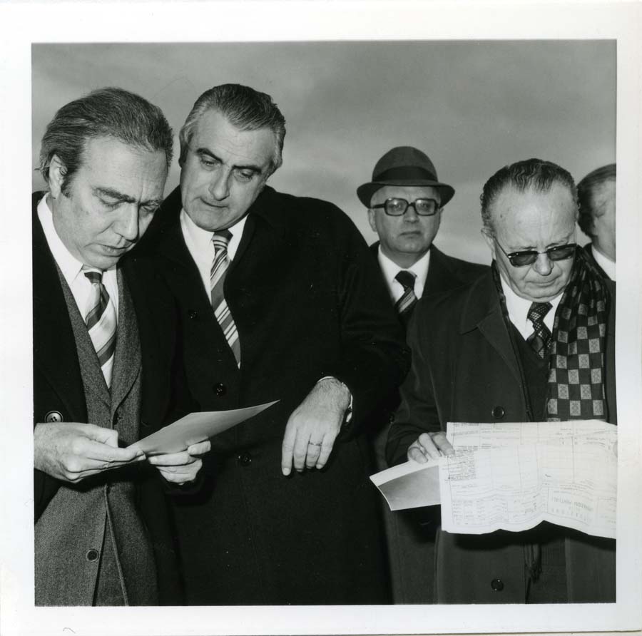 Visita del Presidente della Commissione Europea François-Xavier Ortoli