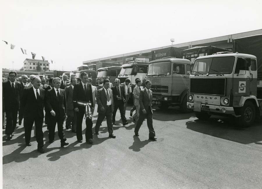 Inaugurazione dell’area adibita agli adempimenti di confine all'Autoporto di Fernetti