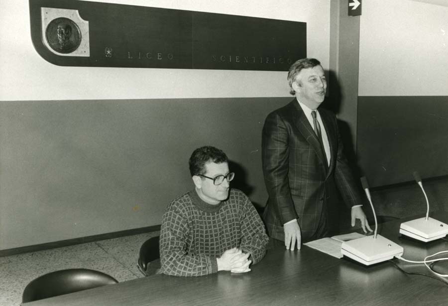 Lezione del Presidente della Giunta Adriano Biasutti agli studenti del Liceo scientifico