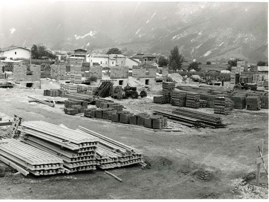 Lavori di urbanizzazione nelle zone colpite dal terremoto