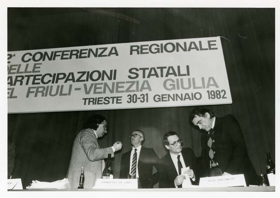 II Conferenza regionale delle partecipazioni statali nel Friuli Venezia Giulia