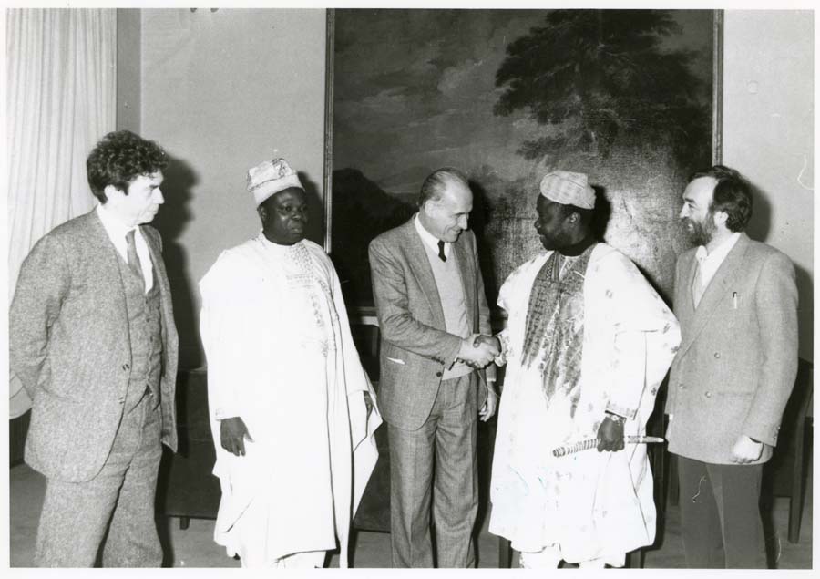 Visita di una delegazione dell'Università di Ife in Nigeria