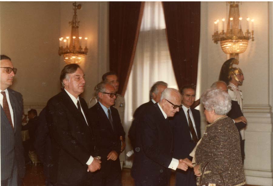 Visita del Presidente della Repubblica Italiana Sandro Pertini