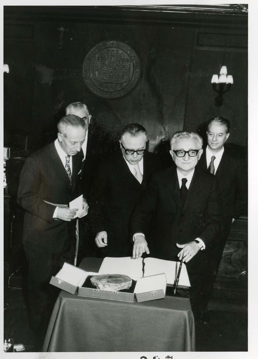 Visita del Presidente della Repubblica Italiana Giovanni Leone