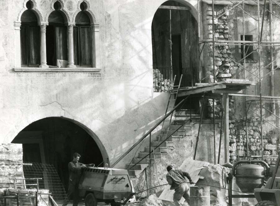 Ricostruzione nelle zone del Friuli colpite dal terremoto