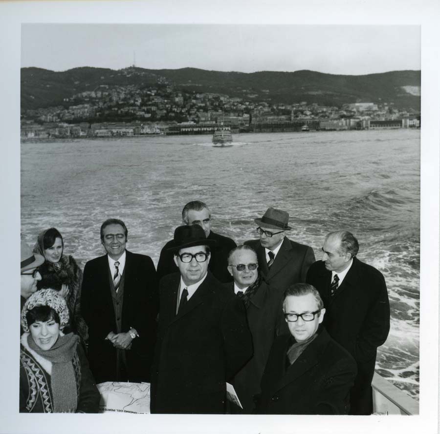 Visita del Presidente della Commissione Europea François-Xavier Ortoli