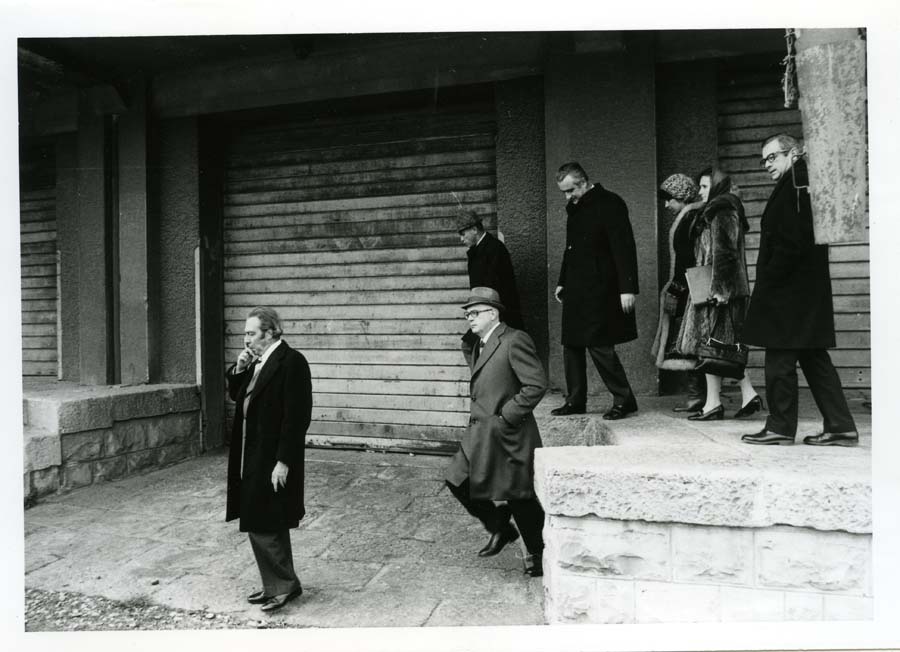 Visita del Presidente della Commissione Europea François-Xavier Ortoli