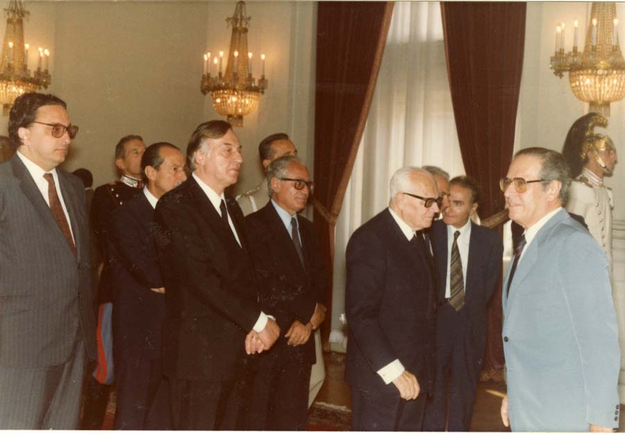 Visita del Presidente della Repubblica Italiana Sandro Pertini