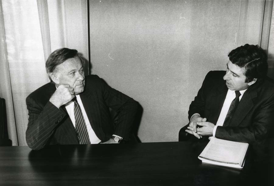 Incontro fra l'Assessore all'agricoltura Vinicio Turello e il Presidente del Centro Ortofrutticolo di Ferrara