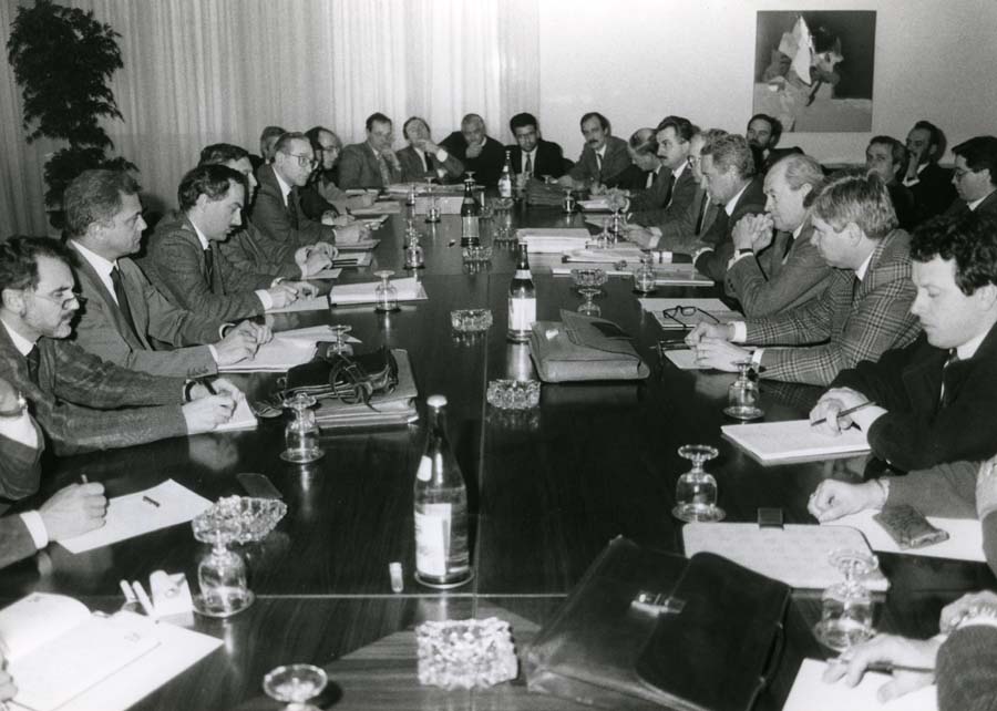 Riunione per discutere le problematiche delle Acciaierie Bertoli Safau Spa