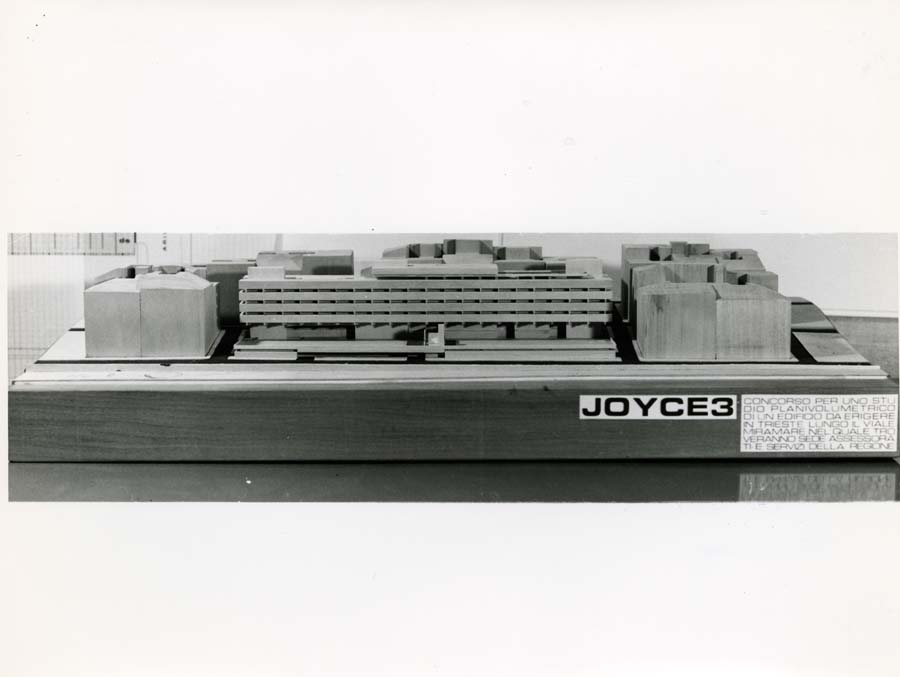 Progetto architettonico di un nuovo edificio della Regione Autonoma Friuli Venezia Giulia in viale Miramare a Trieste