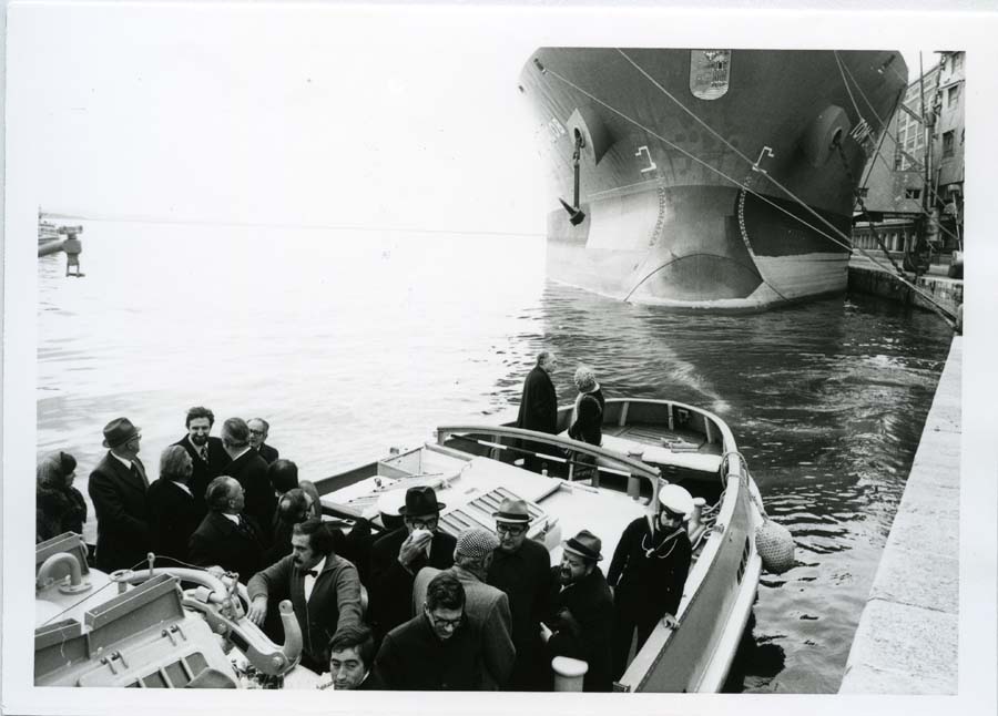 Visita del Presidente della Commissione Europea François-Xavier Ortoli