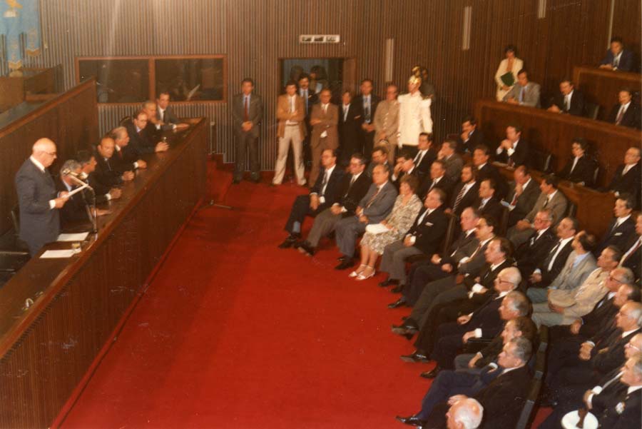 Visita del Presidente della Repubblica Italiana Sandro Pertini