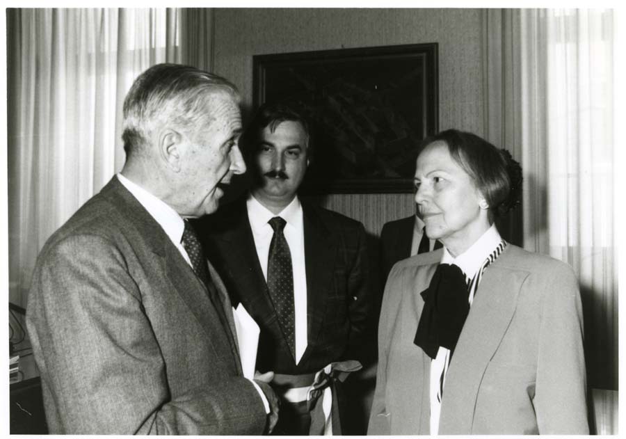 Visita del Presidente della Camera Nilde Jotti a Monfalcone