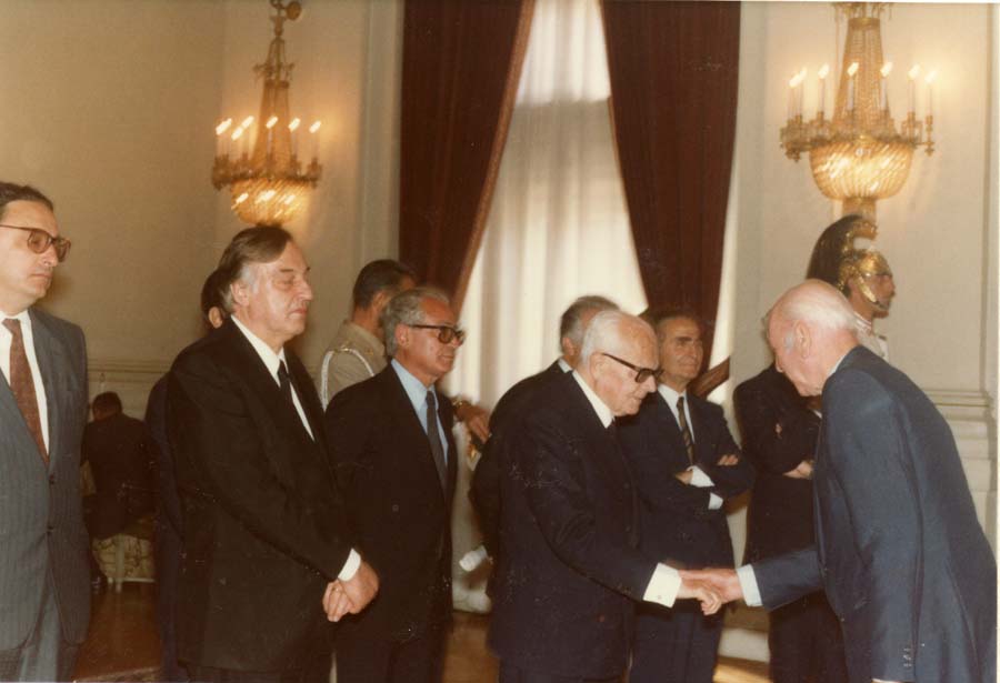 Visita del Presidente della Repubblica Italiana Sandro Pertini