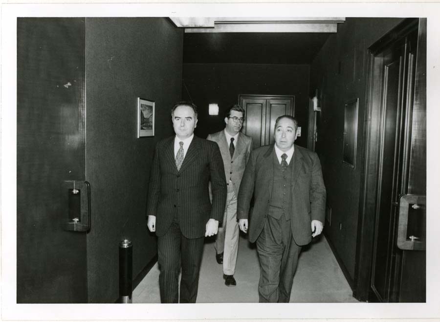 Visita del Ministro per la Ricerca Scientifica Pier Luigi Romita