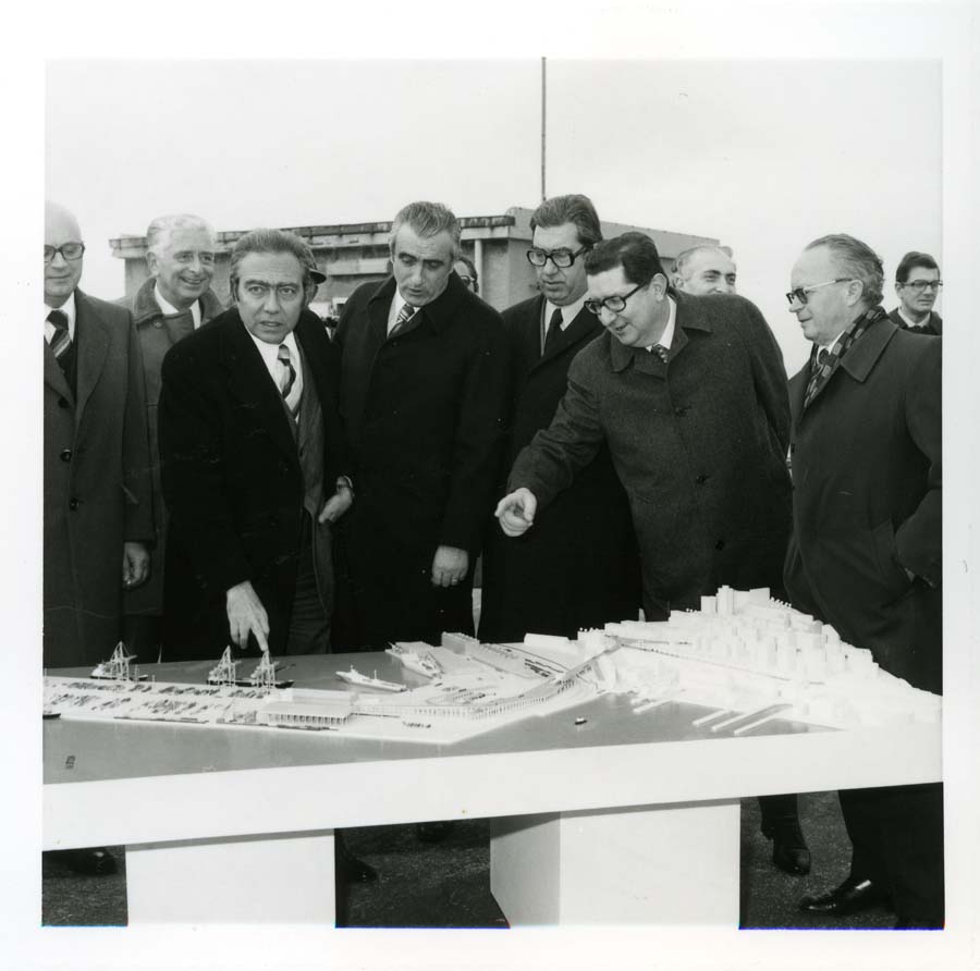 Visita del Presidente della Commissione Europea François-Xavier Ortoli