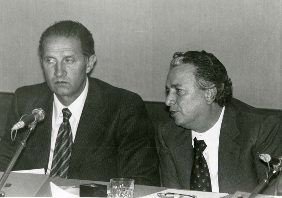 Visita del Sottosegretario di Stato alle Finanze Rodolfo Tambroni Armaroli