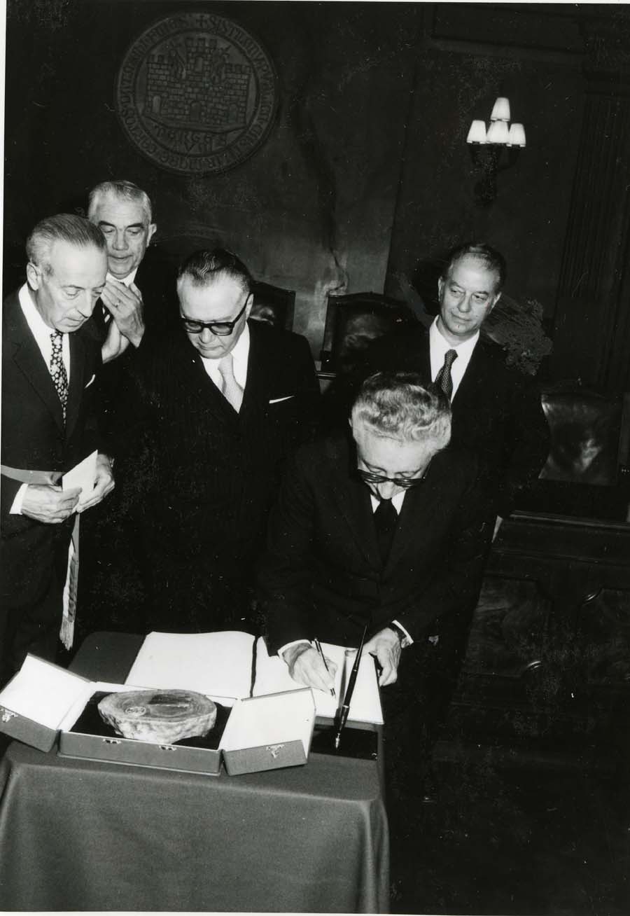 Visita del Presidente della Repubblica Italiana Giovanni Leone