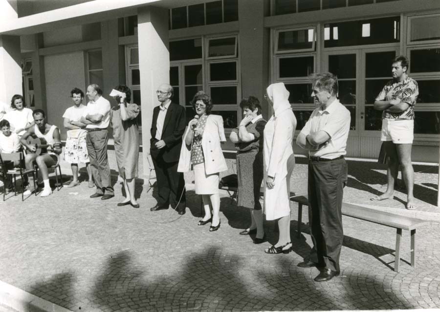 Visita dell'Assessore all'assistenza Sociale Paolina Lamberti Mattioli alle colonie estive di Lignano