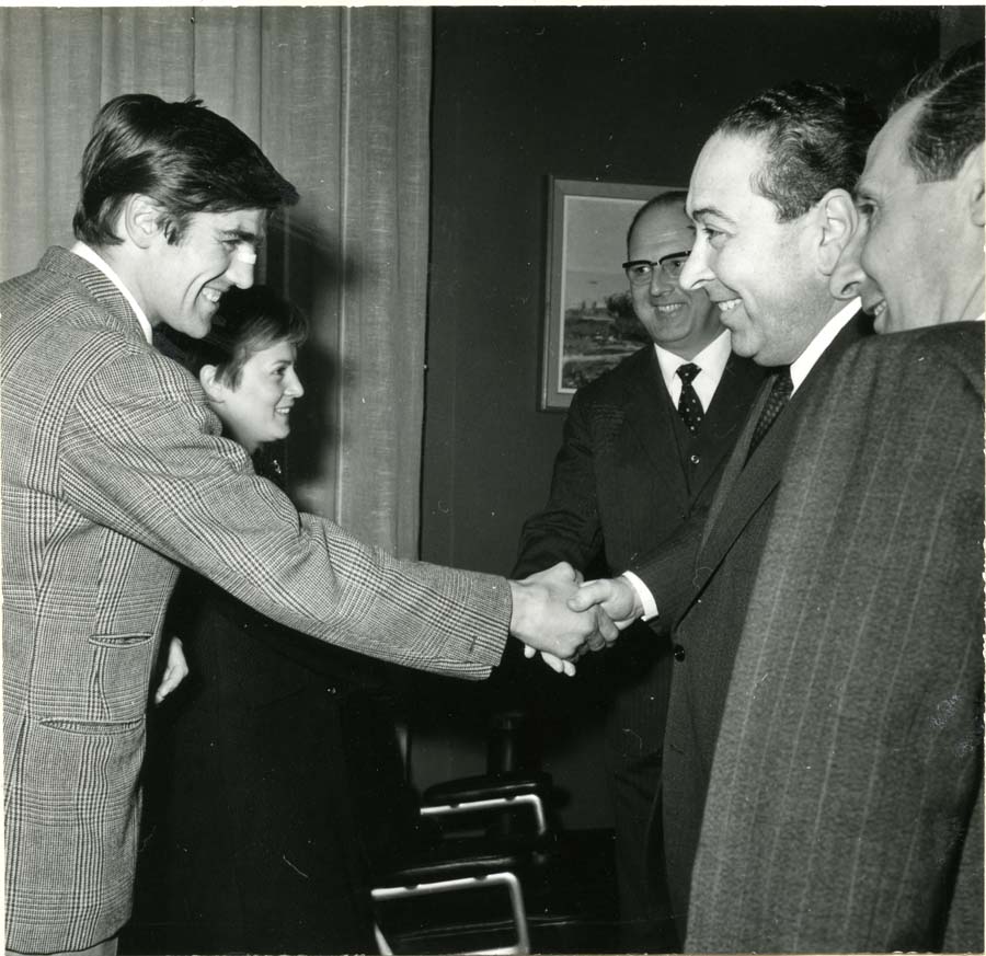 Ricevimento in onore di Nino Benvenuti alla Giunta Regionale