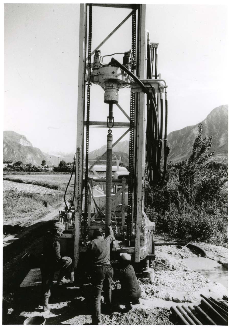 Trivellazione di un pozzo di studio