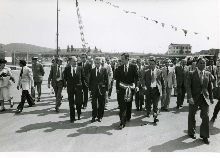 Inaugurazione dell’area adibita agli adempimenti di confine all'Autoporto di Fernetti